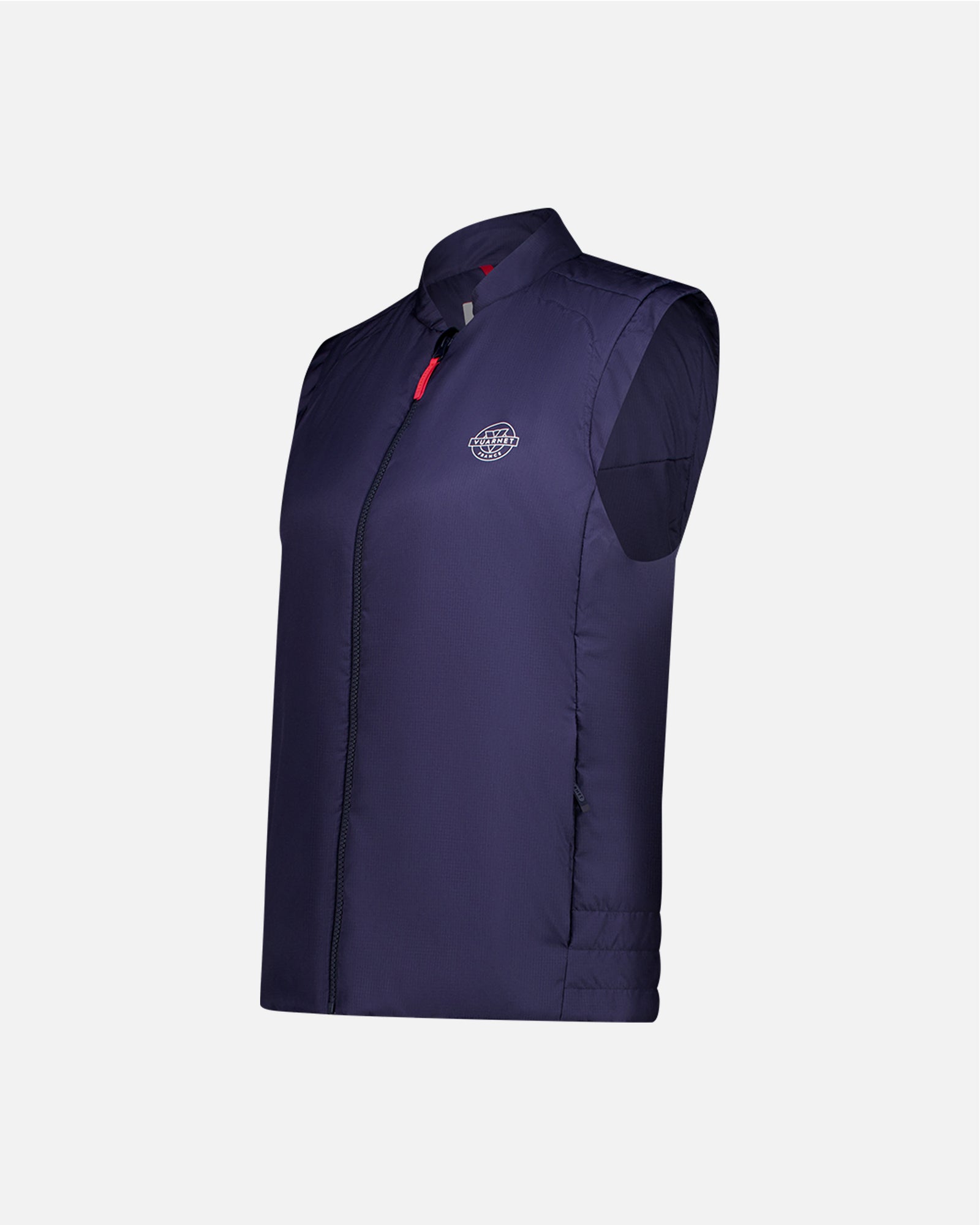 NAVY BLUE WOMEN'S RIPSTOP PADDED NO SLEEVE JACKET
