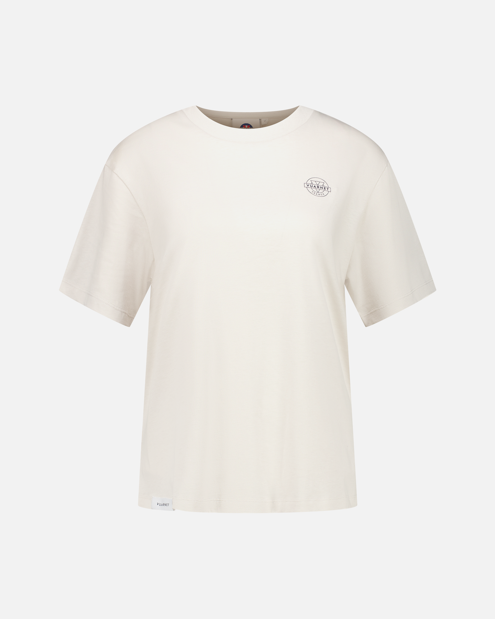 WOMEN'S BEIGE T-SHIRT SKIER
