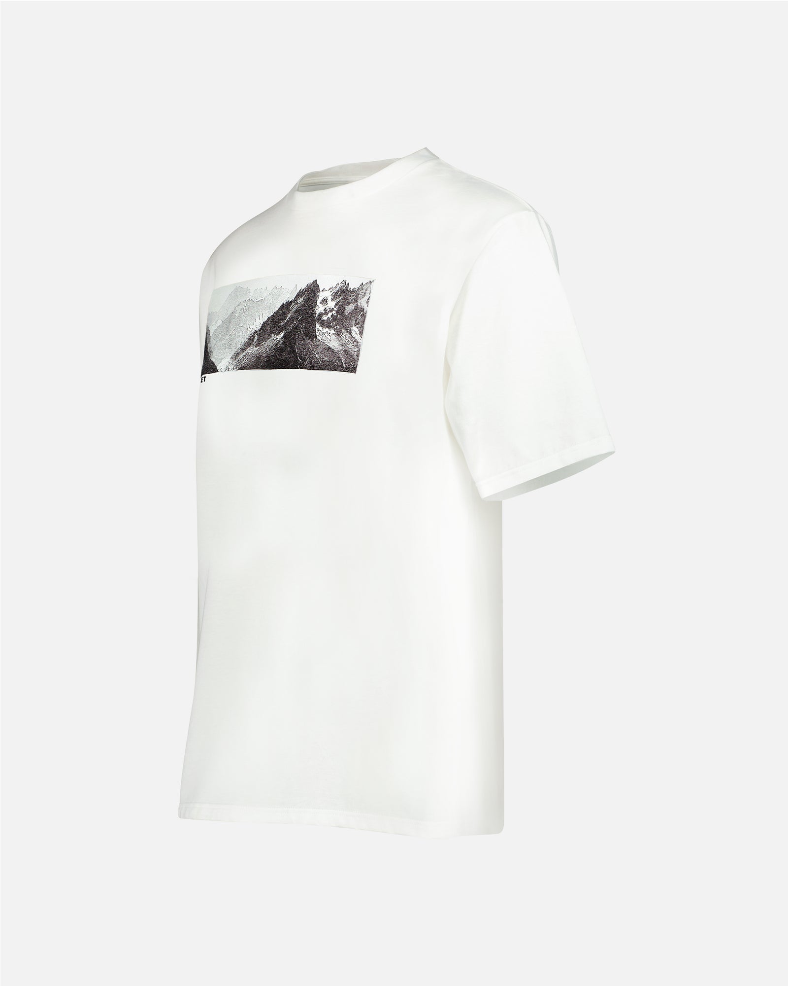 T-SHIRT MONTAGNE EN COTON