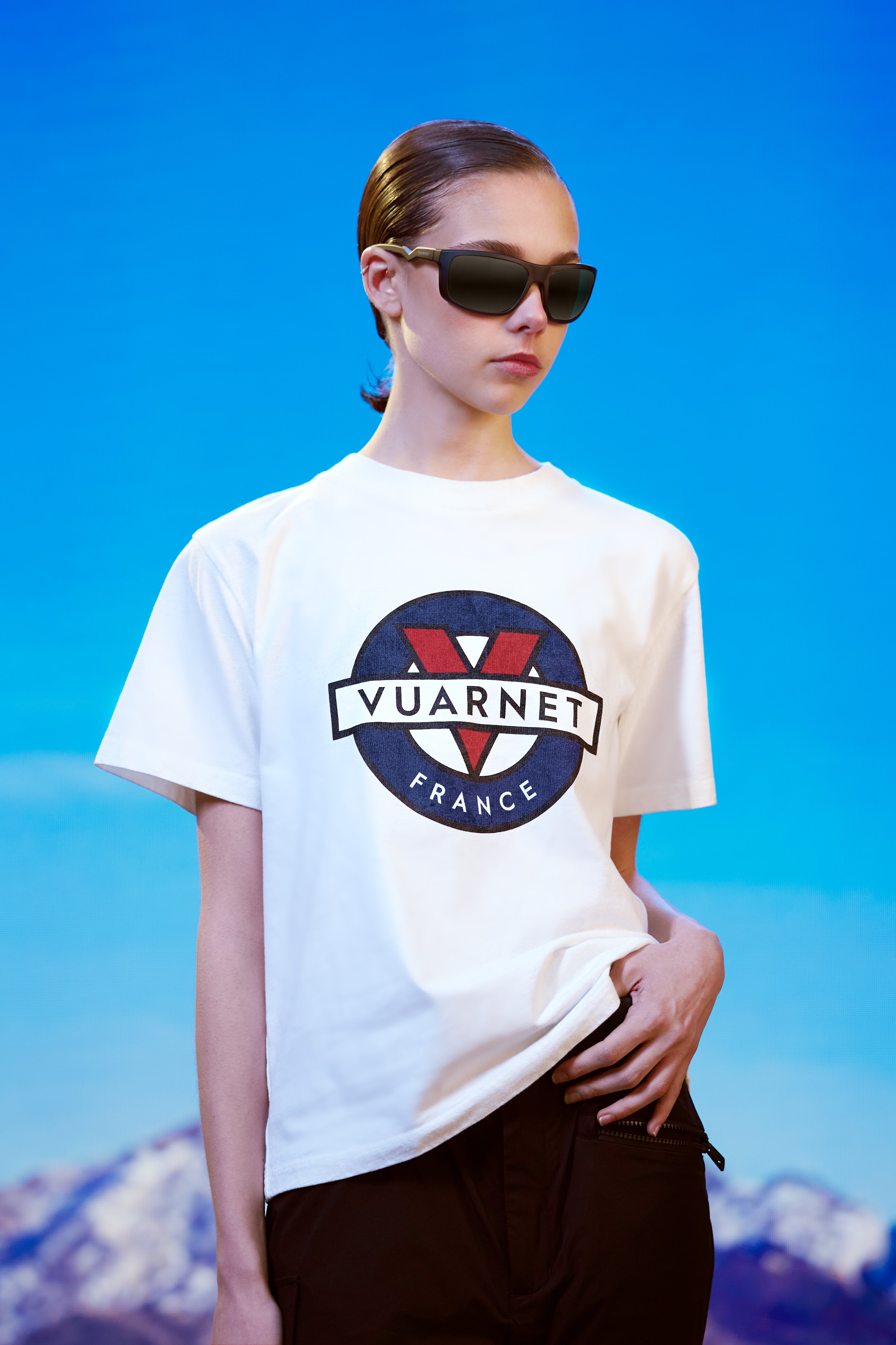 Vuarnet T SHIRT VINTAGE Blanc Vetements