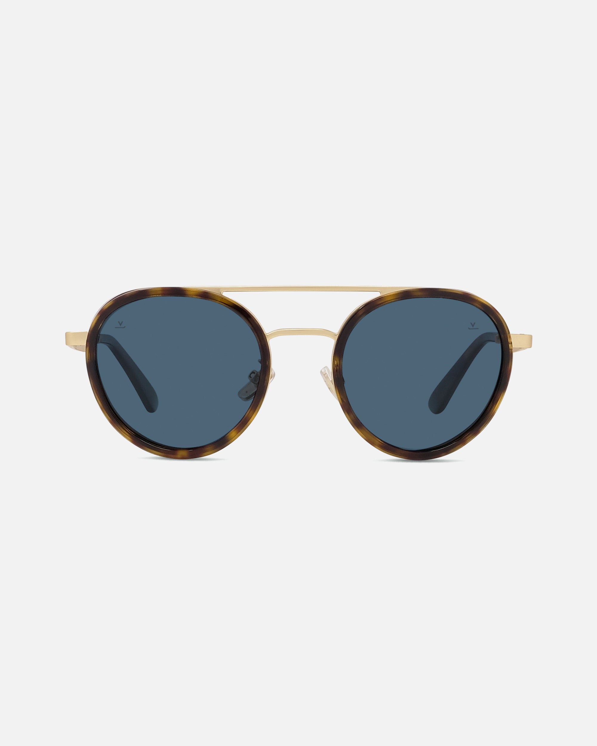 Vuarnet EDGE 02 Matte Gold and Tortoise - Lifestyle Sunglasses