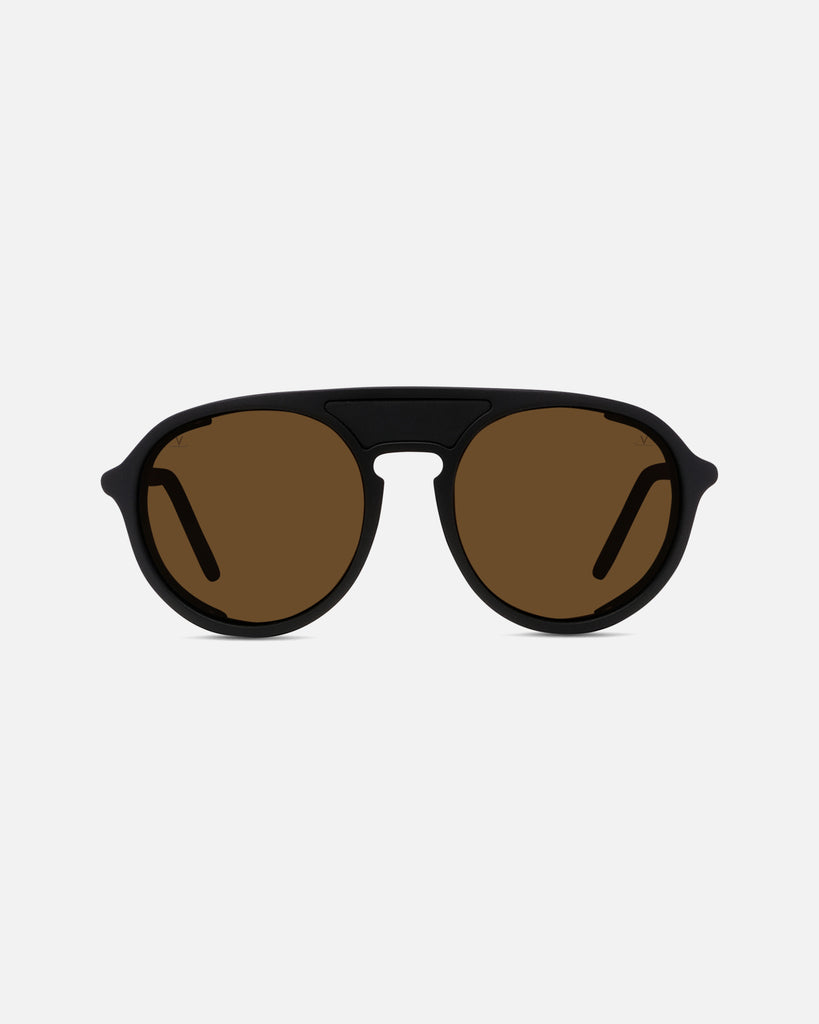 Soleil Homme Lunettes De Soleil Rondes Avec Cache Sur Le CÃ´tÃ