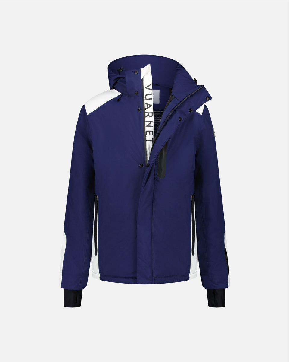 WHITE/NAVY SKI JACKET MEN UBAC