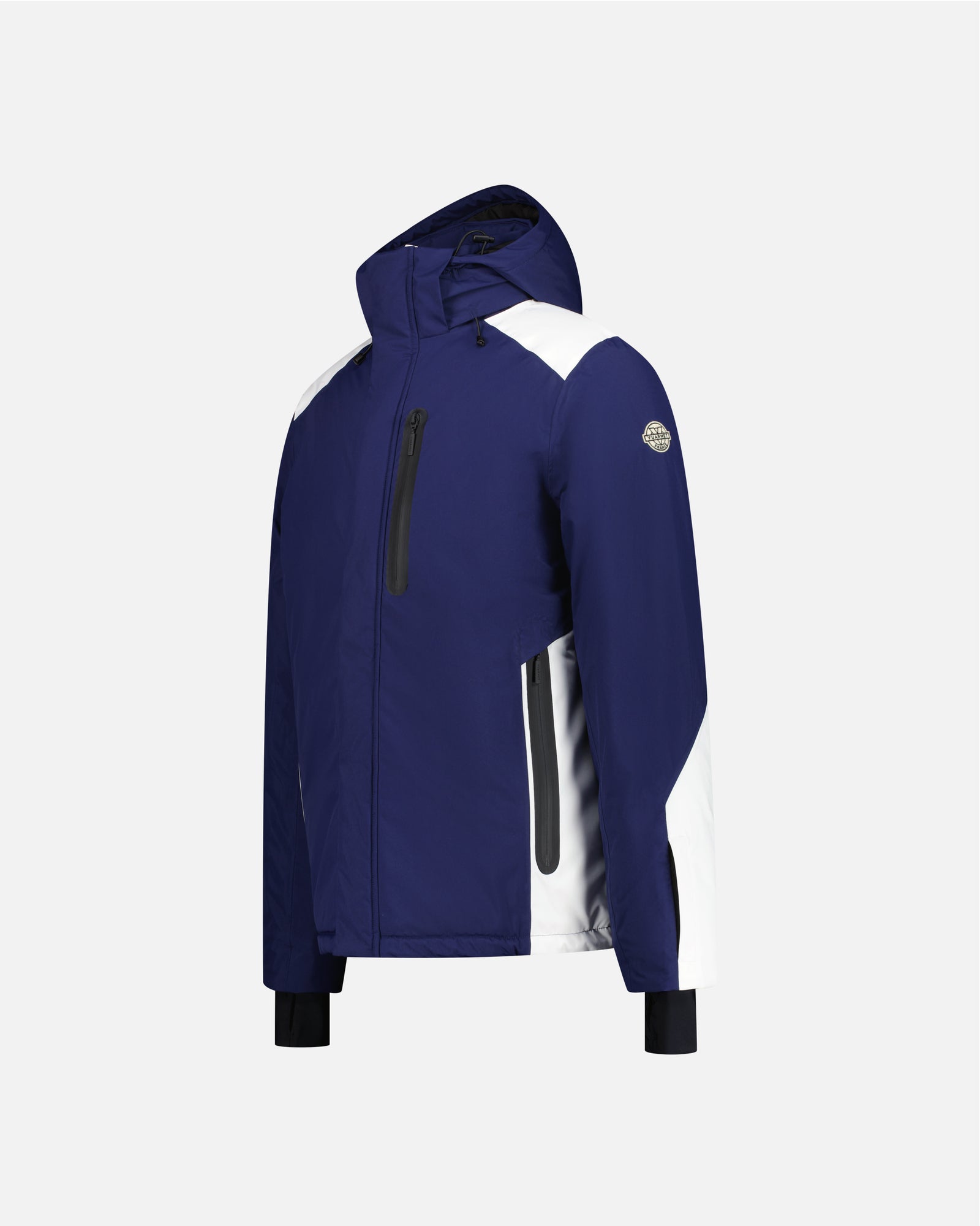 WHITE/NAVY SKI JACKET MEN UBAC