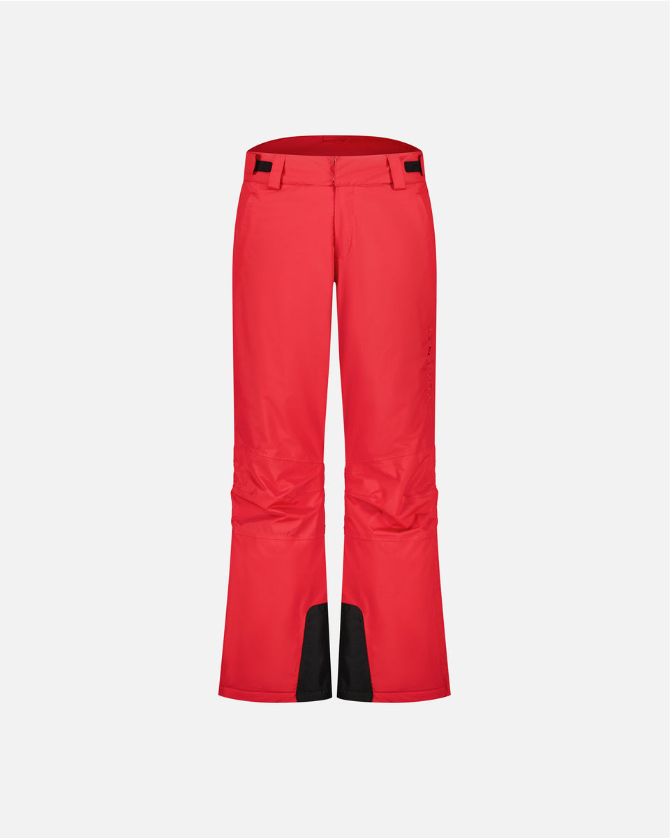 RED SKI PANTS FOR MEN PASUBIO