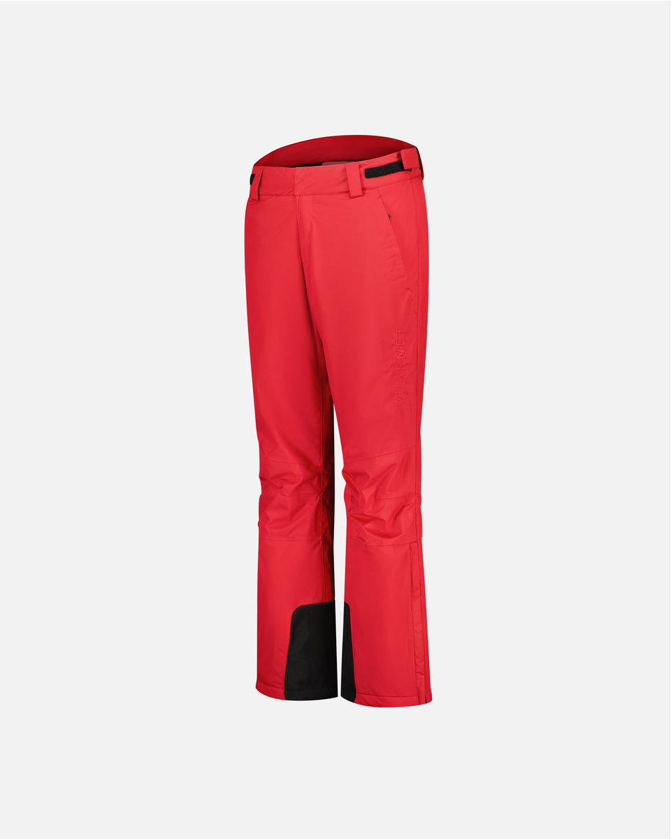 RED SKI PANTS FOR MEN PASUBIO