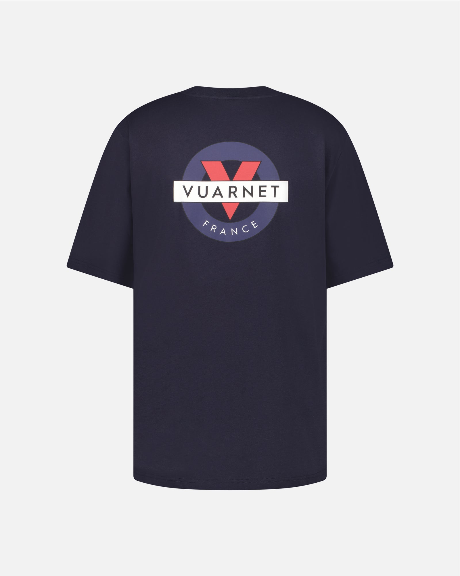 NAVY T-SHIRT MEN STAMP LOGO