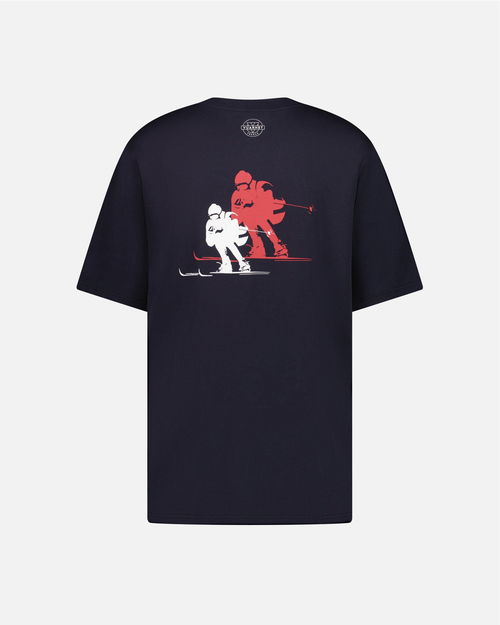 NAVY T-SHIRT MEN SKIER LOGO