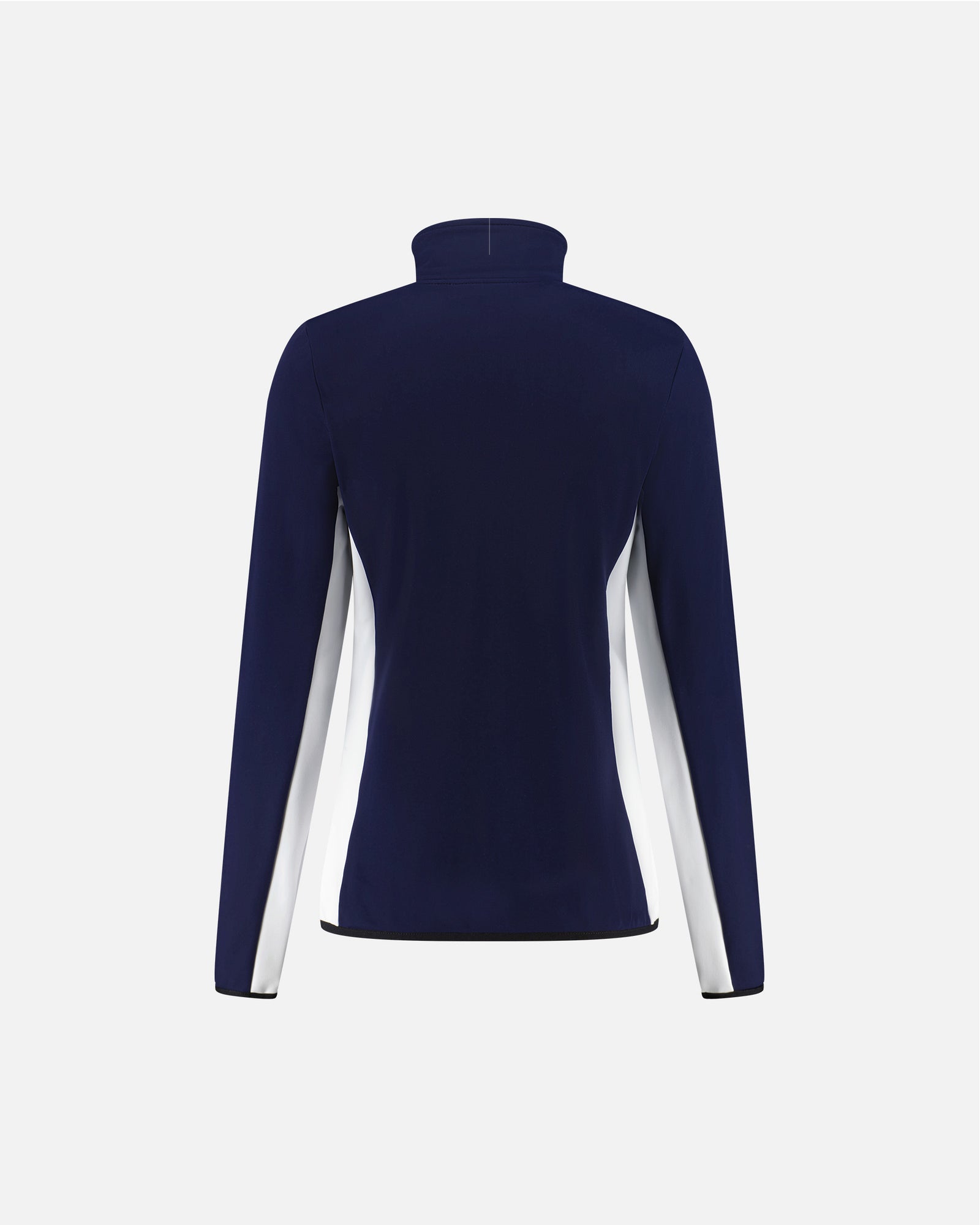 NAVY FLEECE JACKET WOMEN HUSKY