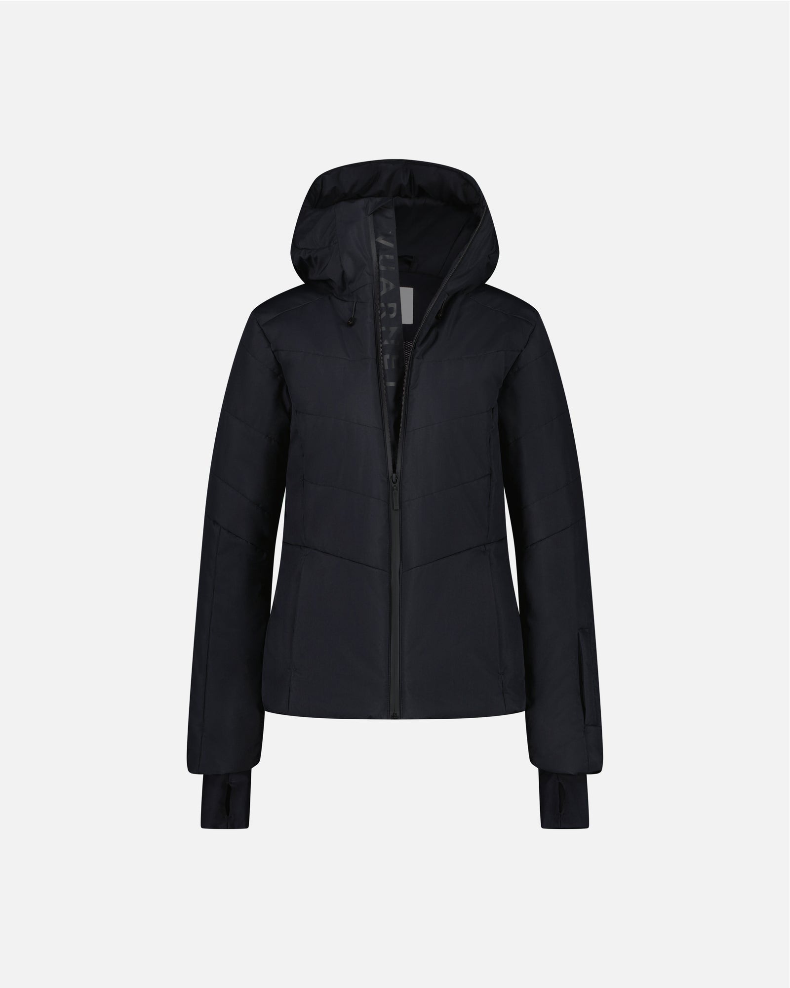 BLACK SKI JACKET WOMEN APEX