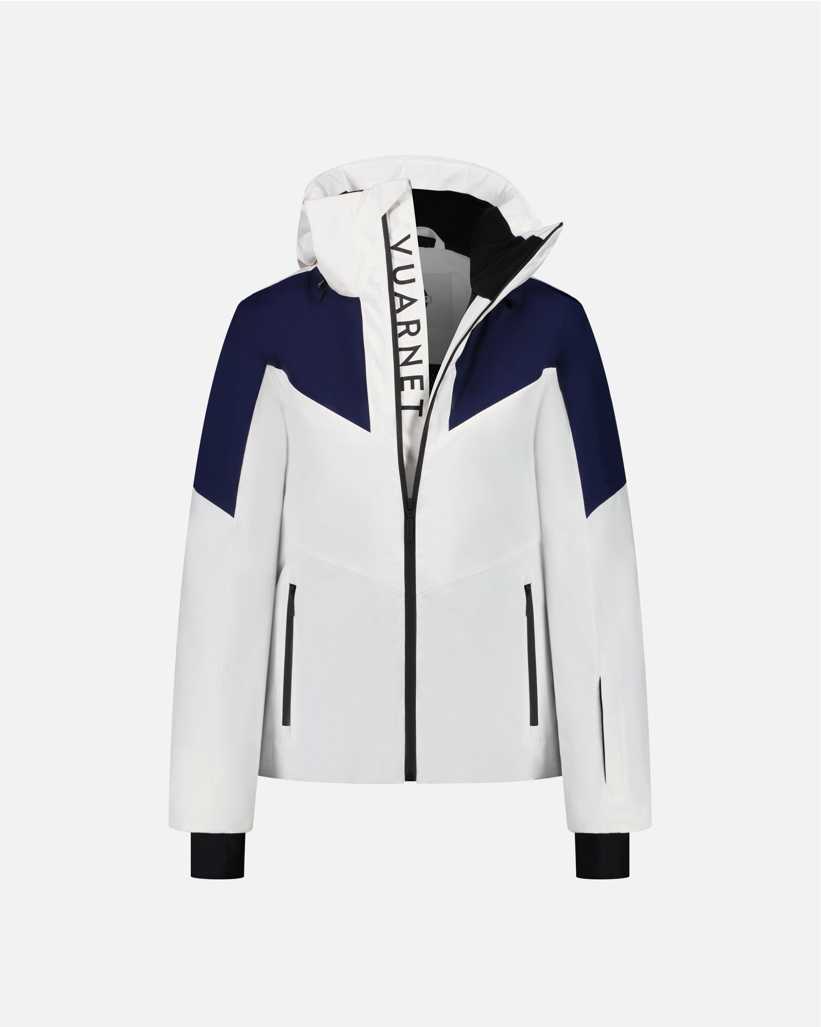 WHITE/RED SKI JACKET WOMEN SPIRE