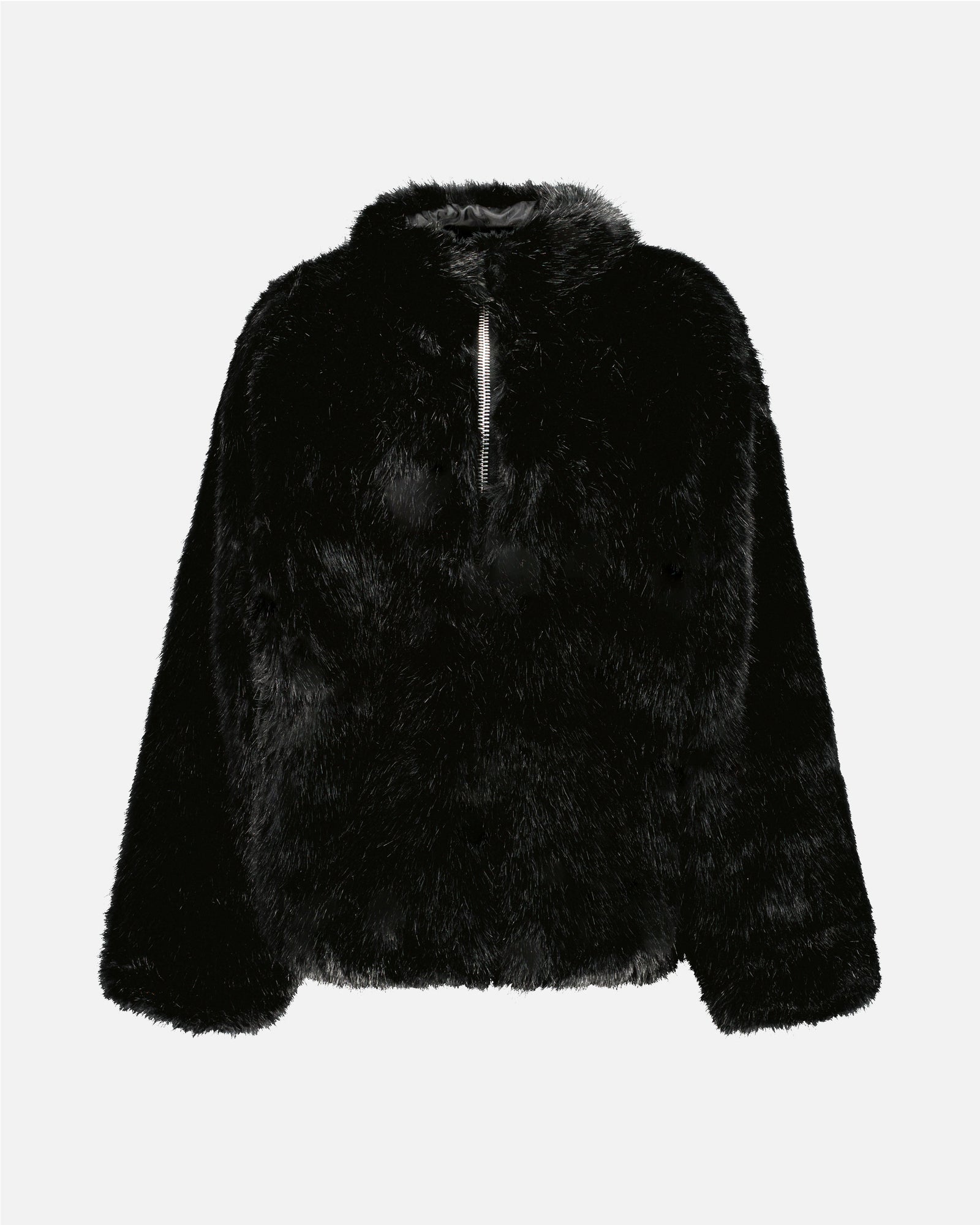 FAUX FUR PUFFER