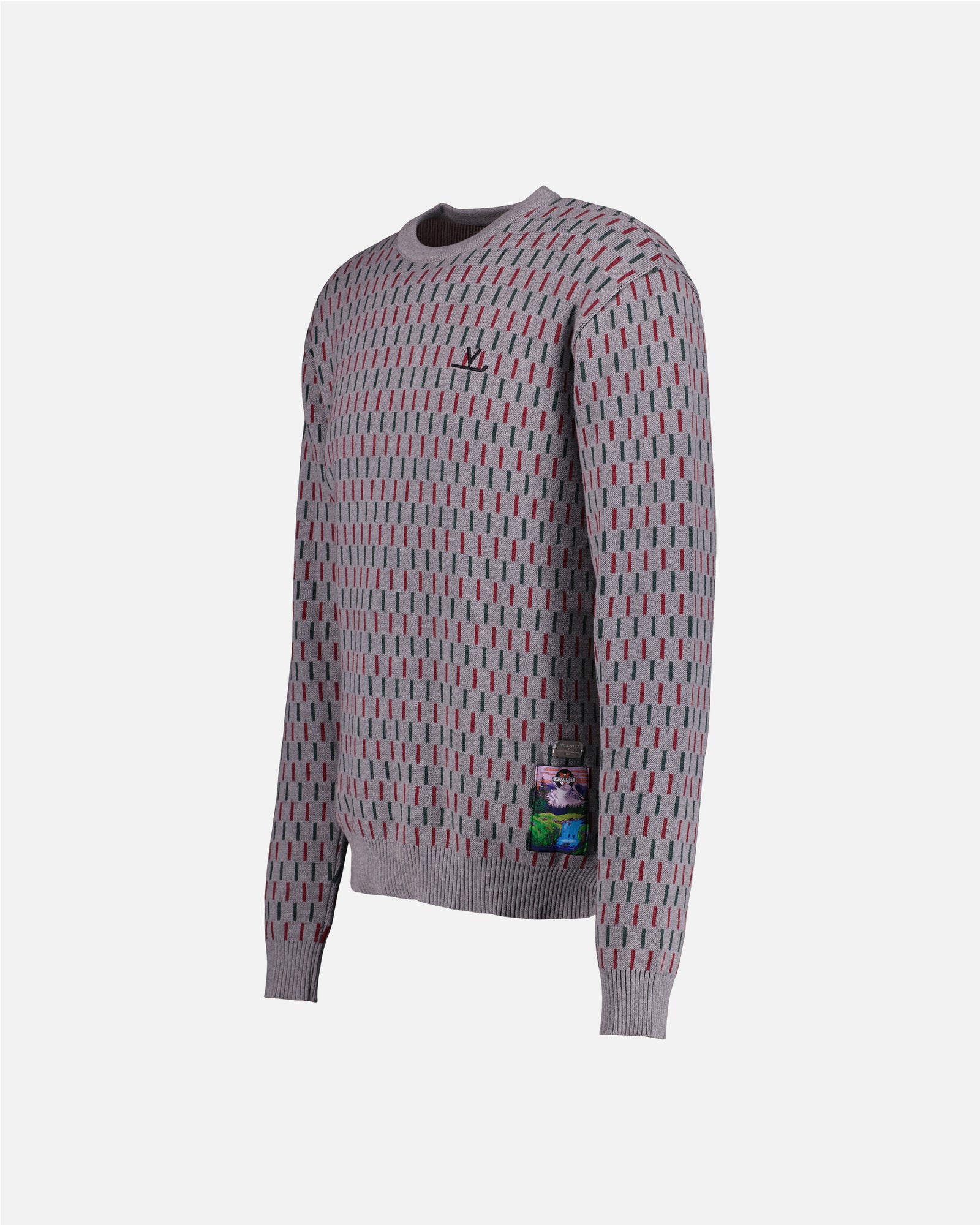 KNITTED JACQUARD JUMPER