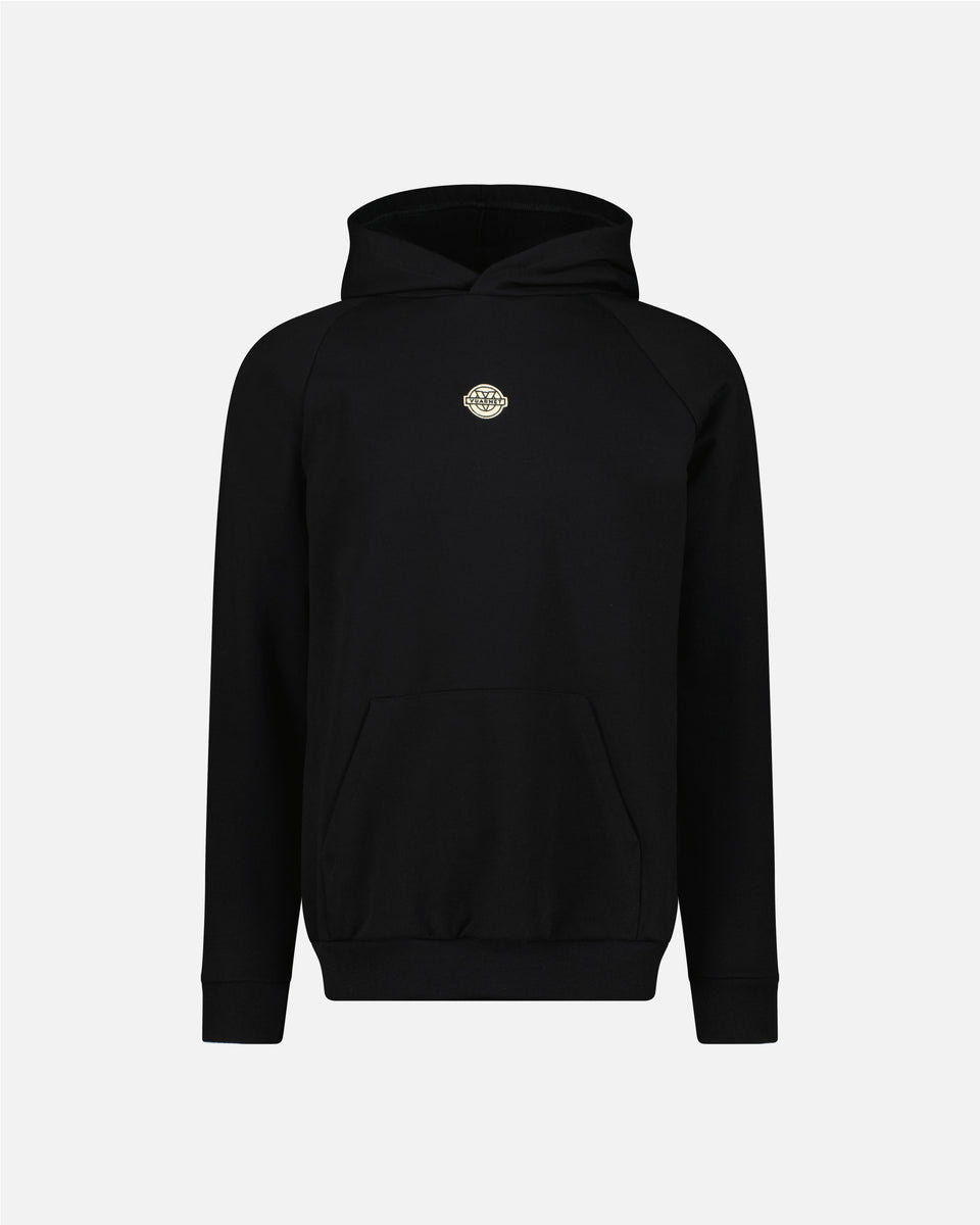 BADGE COTTON HOODIE