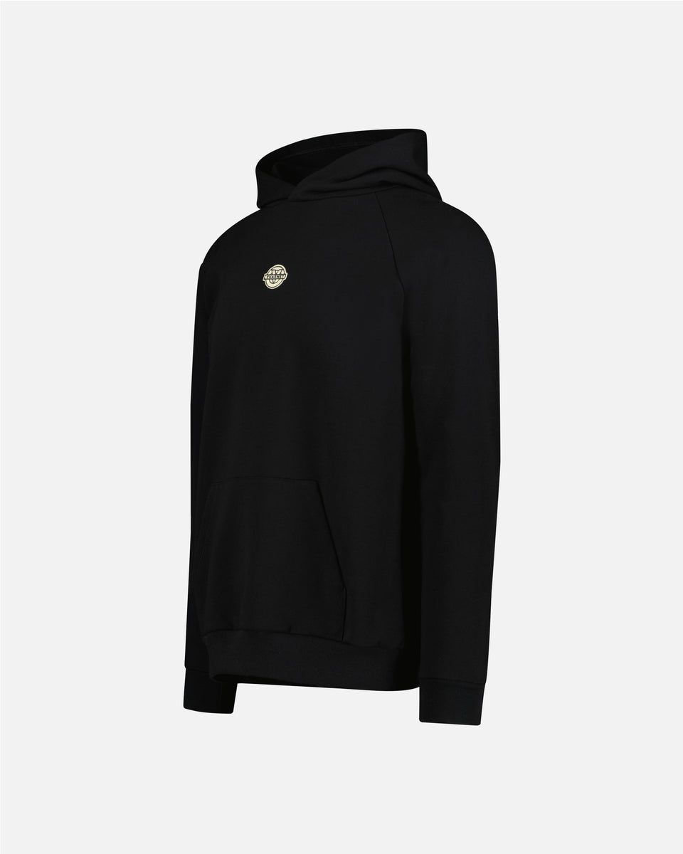 BADGE COTTON HOODIE